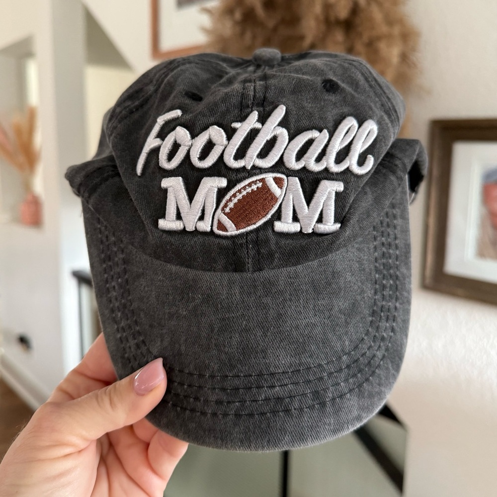 Waldeal Football Mom Graphic Hat NWOT